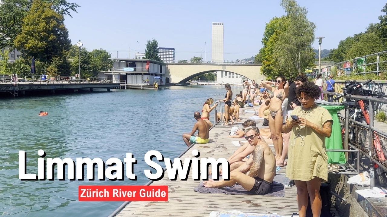 Z&Uuml;RICH 👙 Limmat River Swim Guide 🇨🇭 2025 &mdash; Where to Jump In and Swim