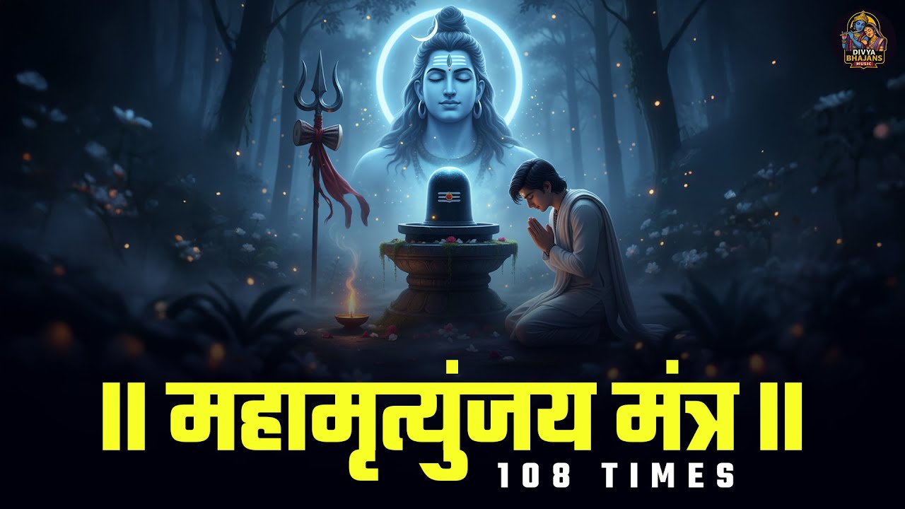 Mahamrityunjaya Mantra 108 Times | महामृत्युंजय मंत्र | Powerful Shiva Mantra | Divya Bhajans Music