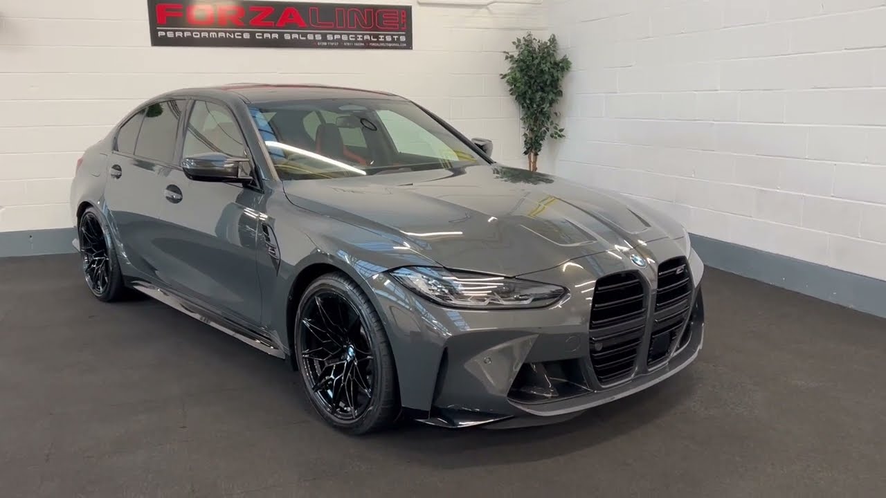 2021 BMW M3 3.0 BiTurbo Competition M Steptronic xDrive, Dravit Grey, Kayalami Carbon buckets seats