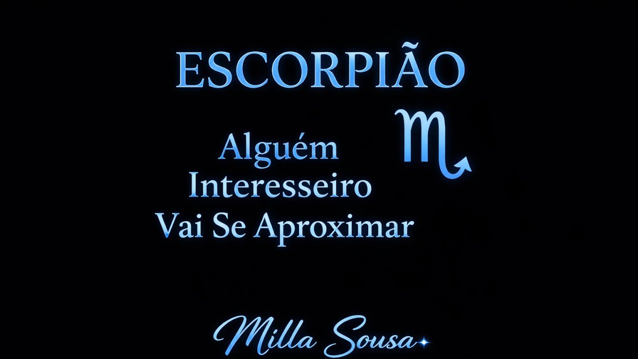 ESCORPIÃO ♏️ 03/03/2026- (11)998970271- UMA COMUNICAÇÃO COM O PASSADO 