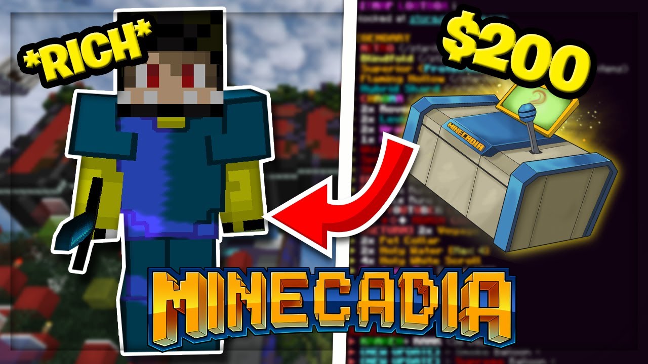 The Start Of Minecadia.. (OPENING OVER $200 OF STUFF) | MineCadia Factions #1