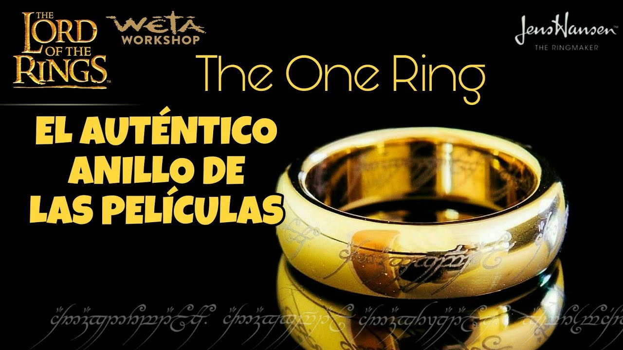 The Lord of the Rings The One Ring 18k Replica by @wetaworkshopnz​