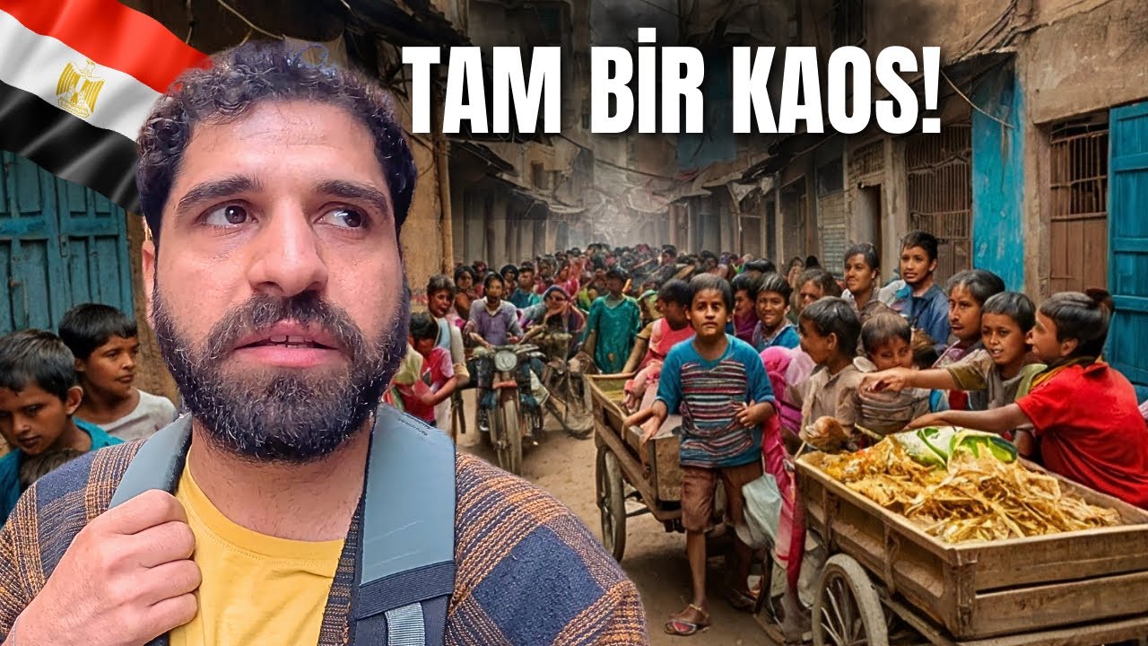 Kahire'nin Arka Sokaklarında Şok Eden Yaşam! Kaosun içine Doğru! 🇪🇬 ~208