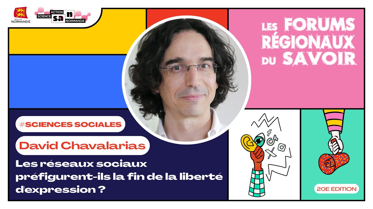 David Chavalarias - Les réseaux sociaux préfigurent-ils la fin de la liberté d’expression ?