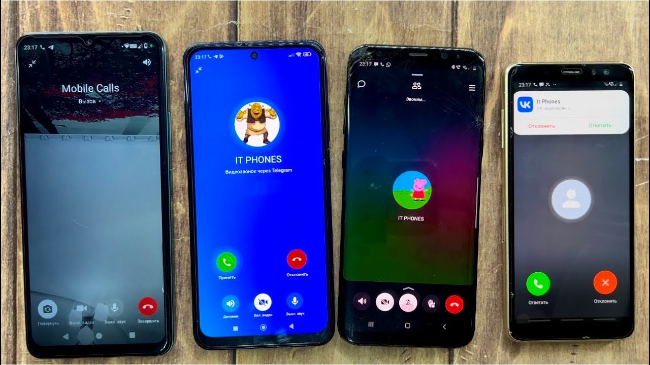 Telegram And Vkontakte Calls, Fake, Timer And Real Calls Redmi A3, POCO M5s, Galaxy S8+, Galaxy A8