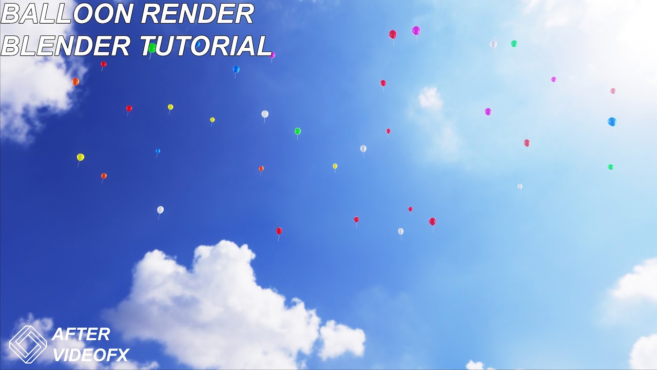 Blender Tutorial: Balloons Part 1