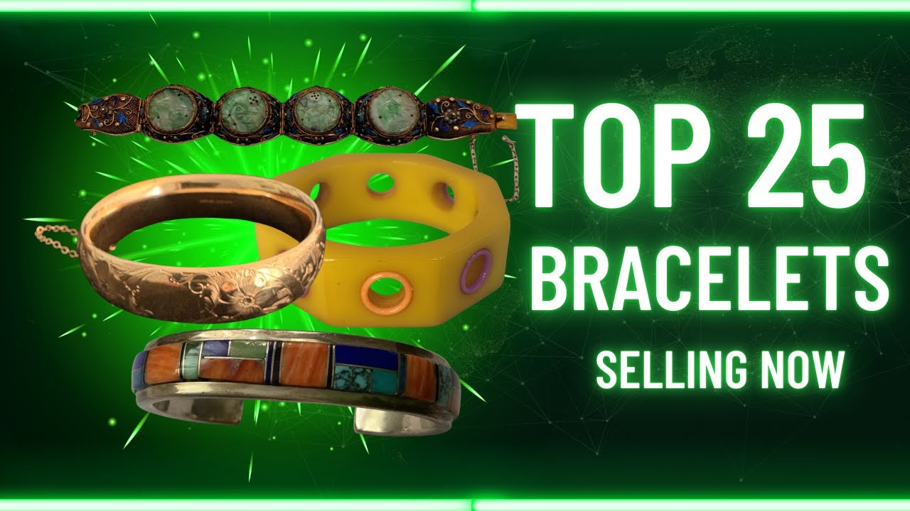 Vintage BRACELETS | Amazing Top Selling Money Making Costume Jewelry #vintagebracelet