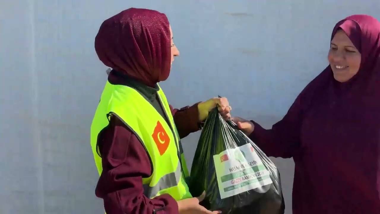 2026 RAMAZAN AYINDA GAZZE DE GIDA KOLİLERİNİZİ DAĞITIYORUZ...
