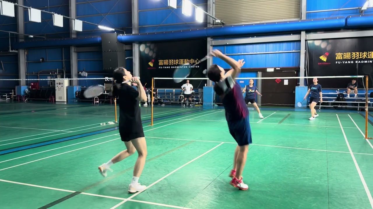 [羽球Vlog]🏸M&欣怡🆚OO&思綺#女雙 