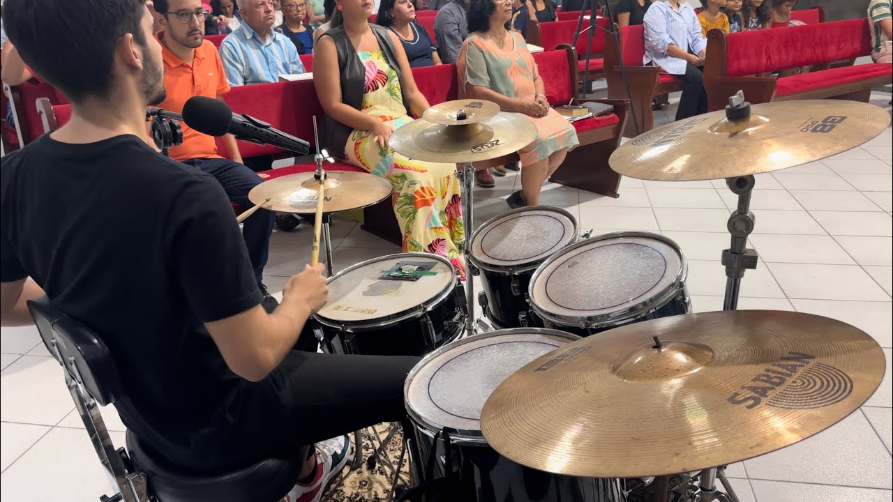 Até que Ele venha / Ide e pregai - (Cover Drum) Bateria