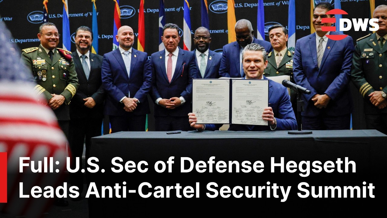 FULL CONFERENCE: Hegseth Hosts Americas Counter Cartel Conference at SOUTHCOM Security Summit | AC1E
