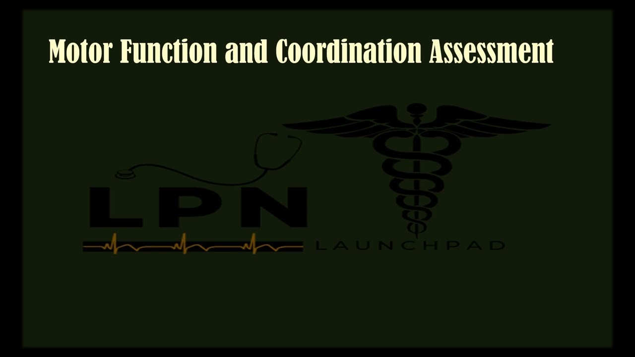Motor Function and Coordination Assessment 