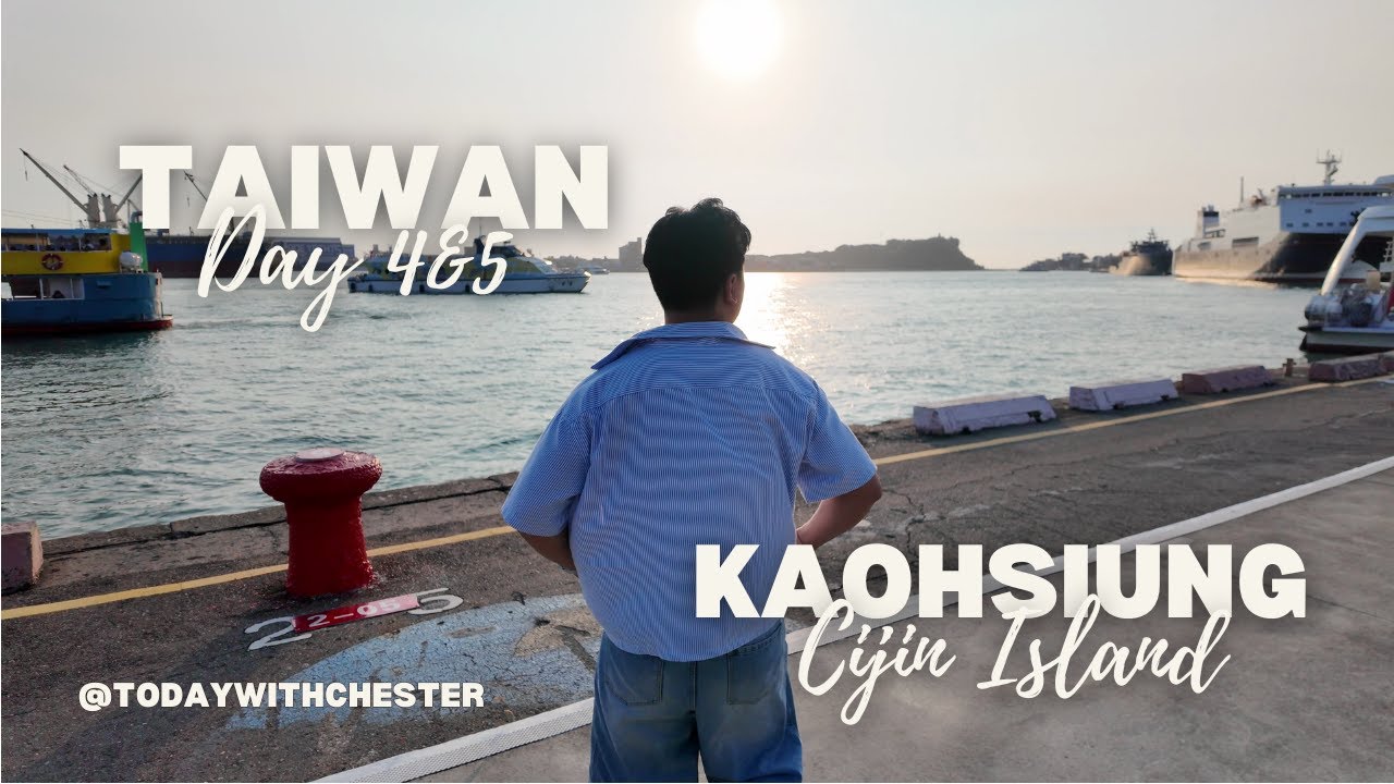 Exploring Kaohsiung, Cijin Island, Capybaras and Alpacas | Vlog#018 Taiwan Vlog Day 4 and 5