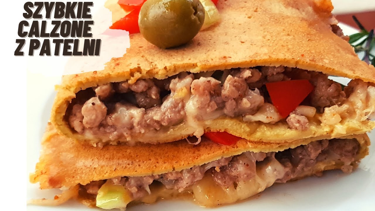 CALZONE Z PATELNI śniadanie w stylu KETO