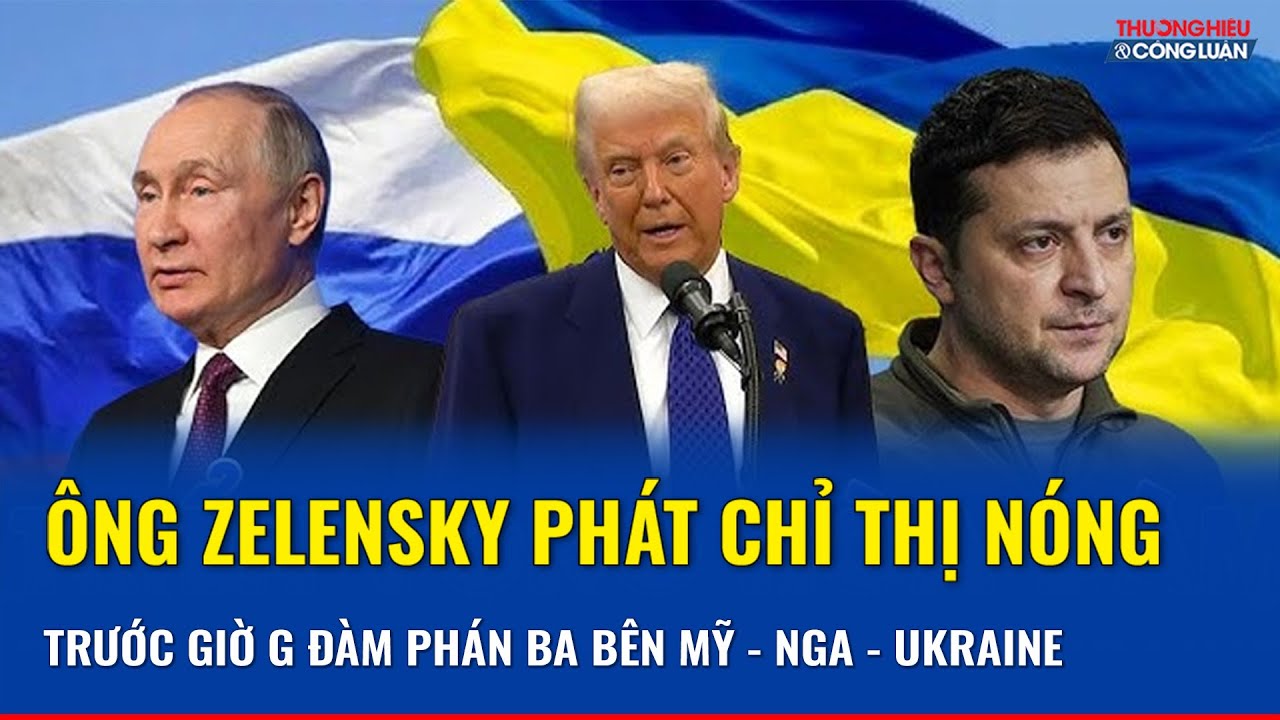 Ông Zelensky phê duyệt khuôn khổ đàm phán mới, sẵn sàng bước đi thực chất với Nga và Mỹ | THCL
