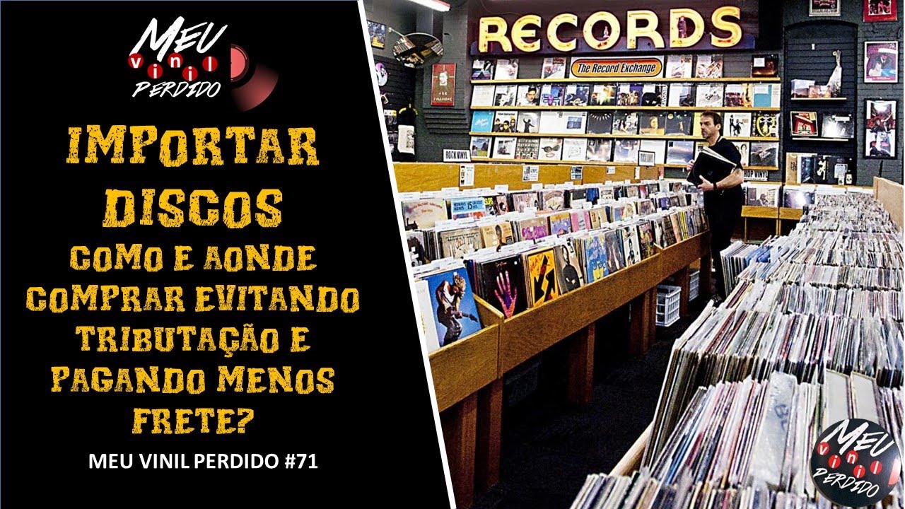 COMO E AONDE IMPORTAR DISCOS (LPs) EVITANDO TRIBUTAÇÃO E PAGANDO MENOS FRETE? | Meu Vinil Perdido 70