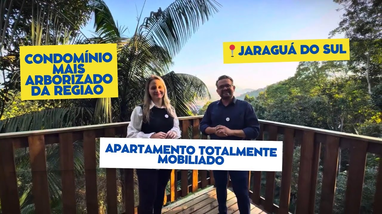 🏡 Entre e se apaixone! Apartamento mobiliado à venda em Jaraguá do Sul! #jaraguadosul #jaraguádosul