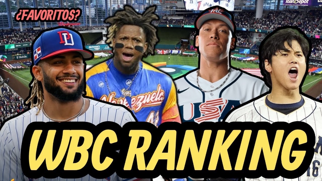 Este es el VERDADERO ranking del WBC (Favoritos y Sorpresas)