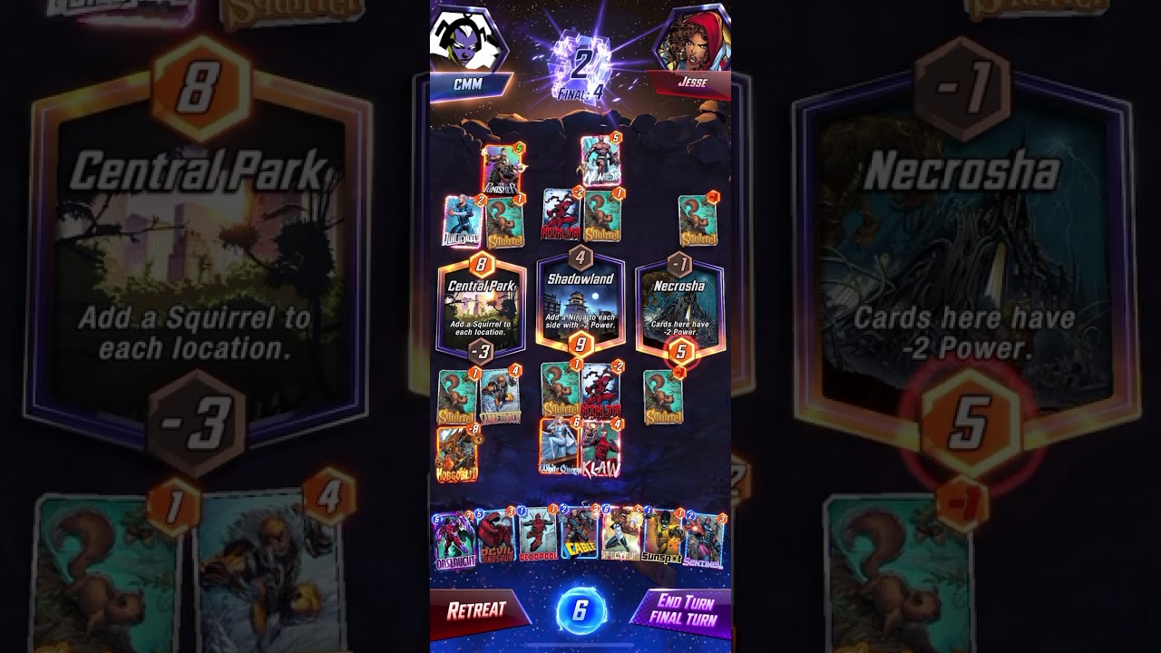 Necrosha - Marvel Snap | Beginner Gameplay