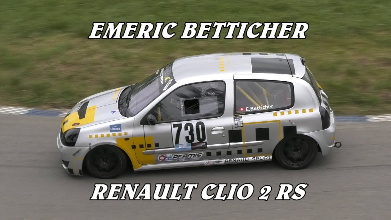 BERGRENNEN OBERHALLAU 2024 | EMERIC BETTICHER | RENAULT CLIO 2 RS | VIDEOCLIP BY BELLUNOVIDEO