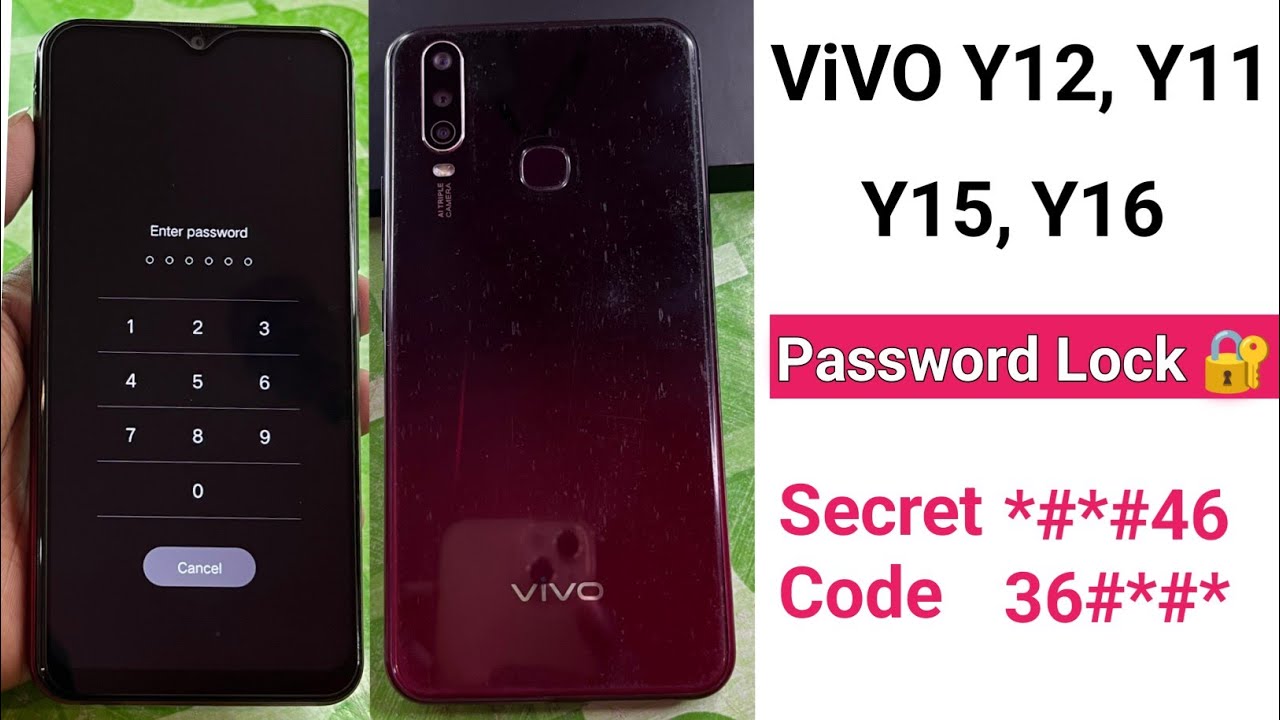 Vivo Y11 Forgot Password | Vivo Y12, Y11, Y15, Y16 All Type Password Pattern Lock Remove _Hard Reset