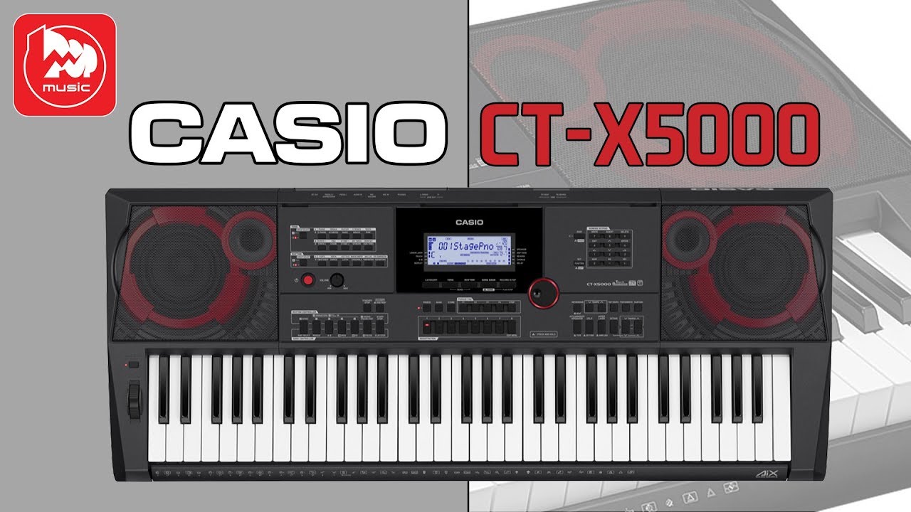 CASIO CT-X5000 Топовый домашний синтезатор серии CT-X