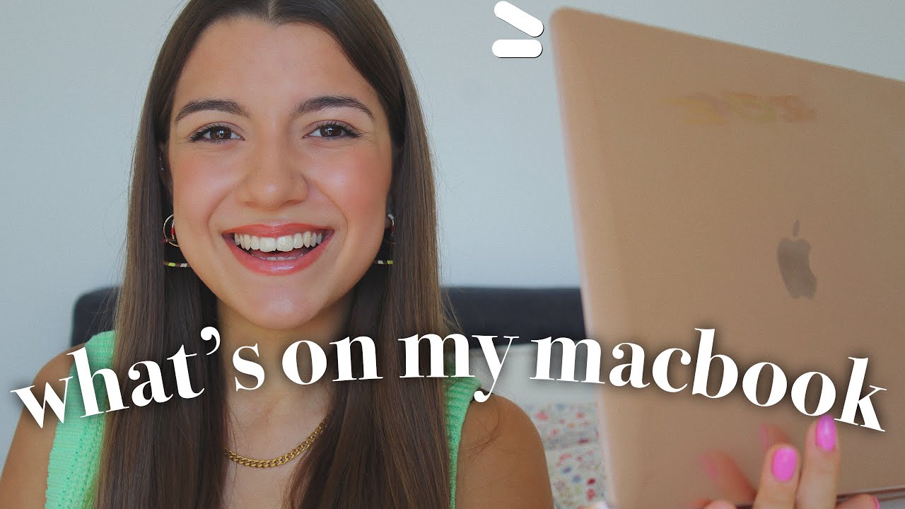 what's on my MACBOOK AIR | ITA