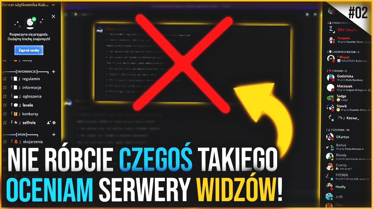 🔥 NIE RÓBCIE TEGO WIĘCEJ... OCENIAM SERWERY WIDZÓW!