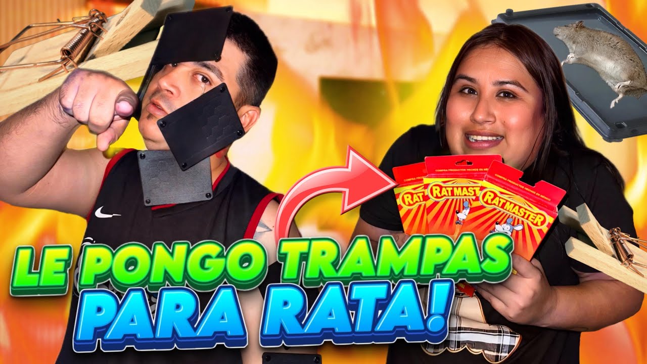 Le pongo trampa para r4t4 🐀 y sale mal😂