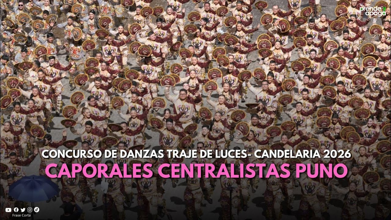 #Puno: ​​​​​Asociación Cultural Caporales Centralistas Puno - Candelaria 2026