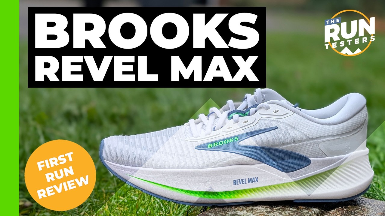 Кроссовки Brooks Revel Max First Run | Простая модель, разработанная для начинающих и обычных бег...