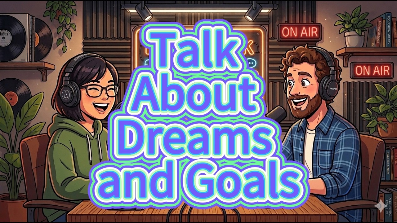 Learn English Fast: Talk About Your Dreams & Goals | Easy English Podcast for Daily