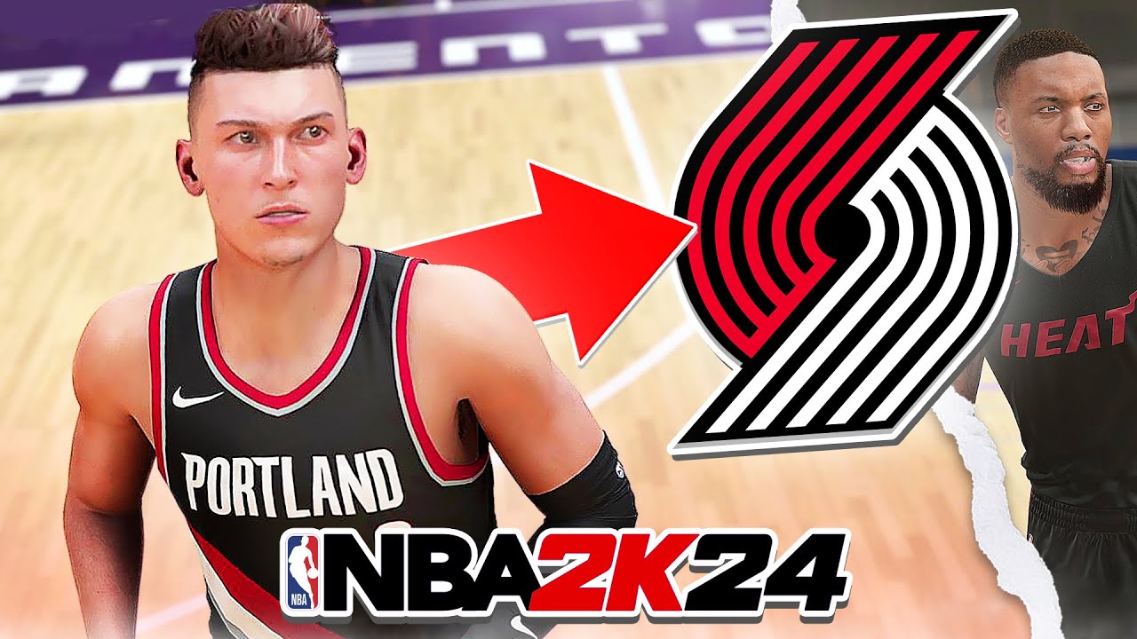Trading Damian Lillard! NBA 2K24 Portland Trailblazers Franchise Ep.1