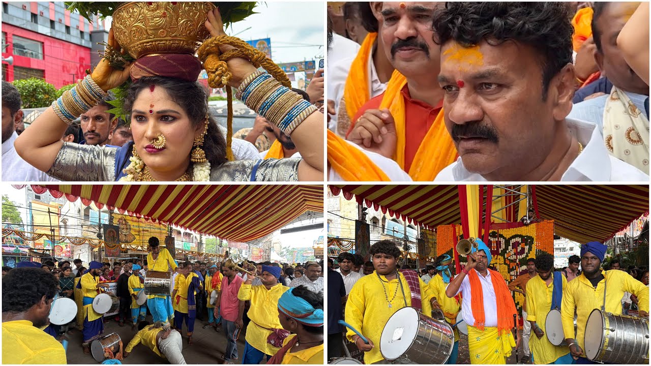 Jogini Avika Bangaru Bonam 2026 | Talasani Srinivas Yadav Grand Entry at Balkampet Yellamma Bonalu