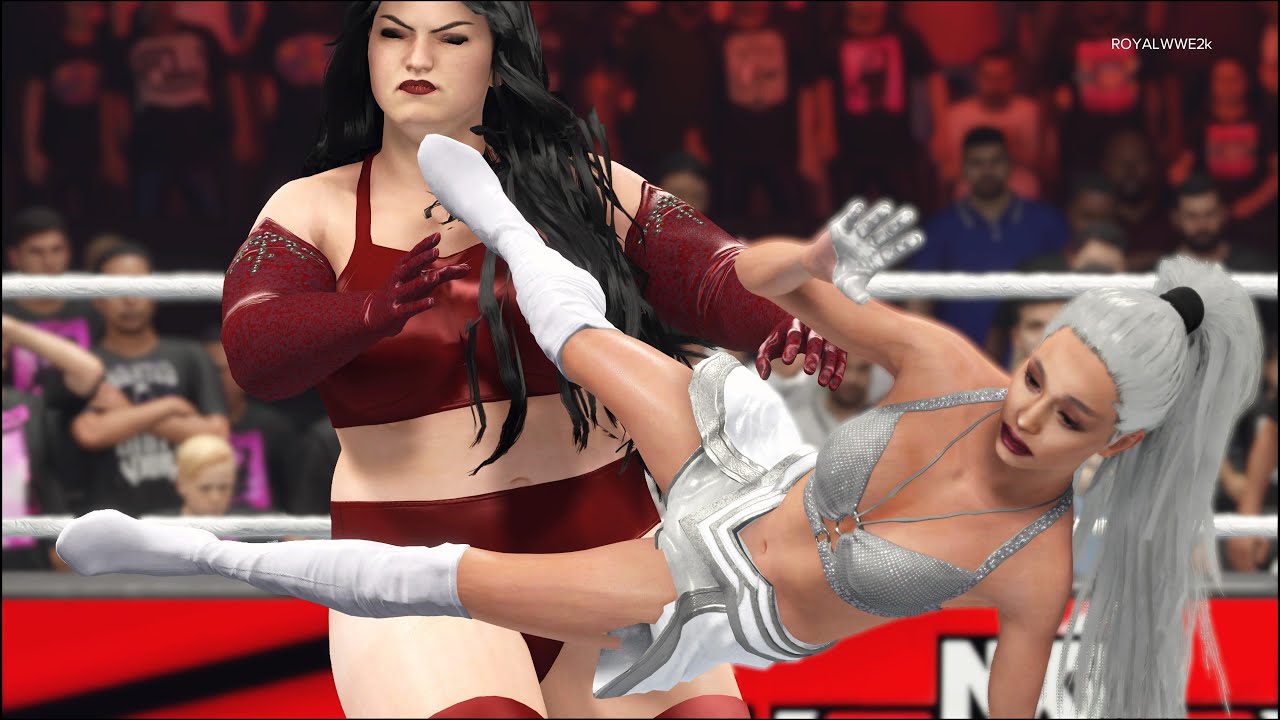 WWE 2K24 - Ariana Grande vs Big Sis
