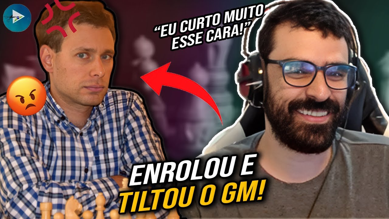 MI Molina TILTOU o ÍDOLO DELE no xadrez??
