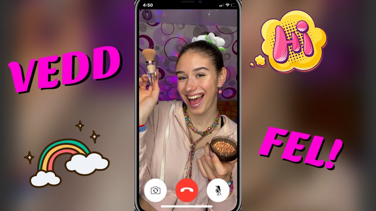 Magyar ASMR - POV: Pörgős, Jófej Lánnyal FaceTime-on Készülsz Buliba