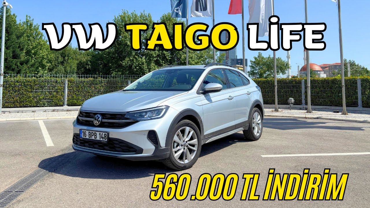 560 BİN TL'LİK İNDİRİMLİ | VW Taigo LİFE Test Sürüşü | @OtoGrafi