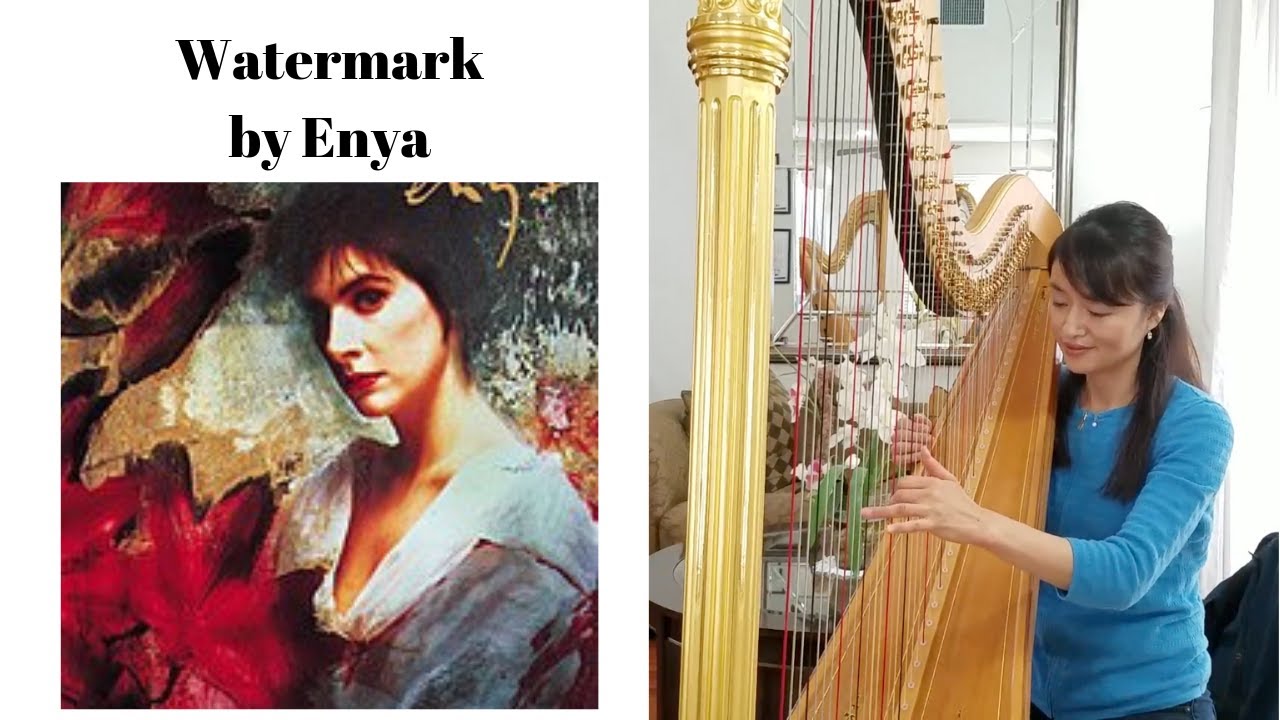 Watermark by Enya (Harp Cover)　エンヤ　ハープ #ENYA #popularmusic #harpist