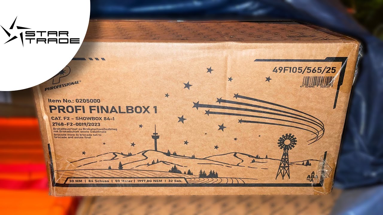 Pyrofessional (Startrade) - „Profi Finalbox 1“ [F2 - 30mm - 84 Schuss] 