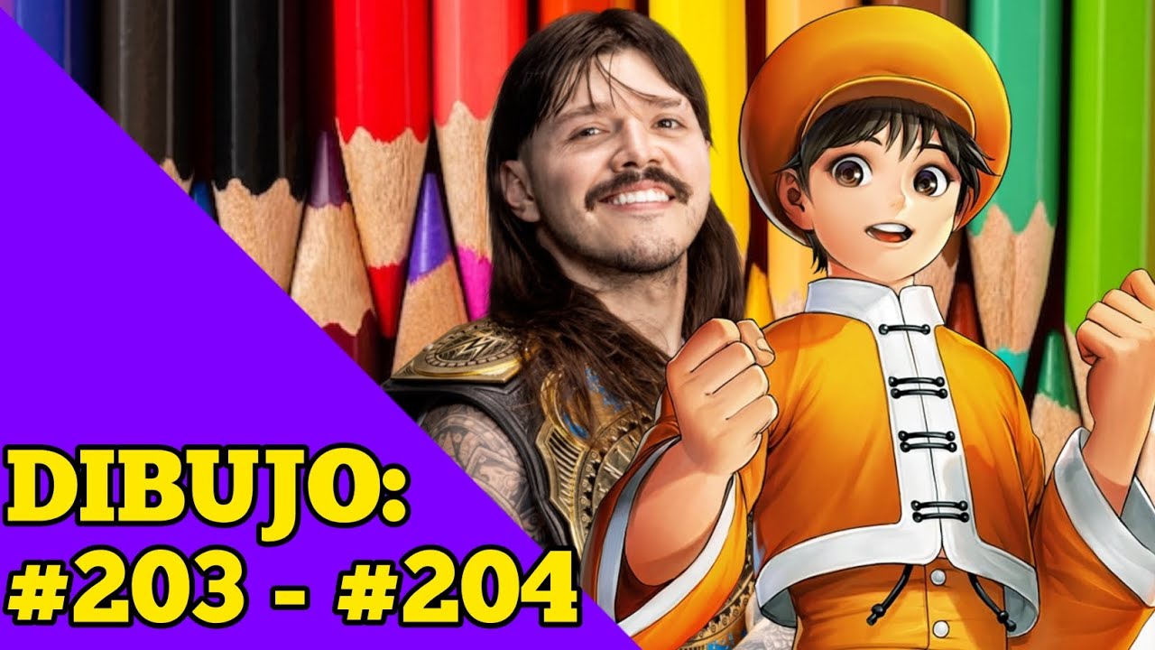 DIBUJO: #203 BAO & #204 DOMINIK MYSTERIO