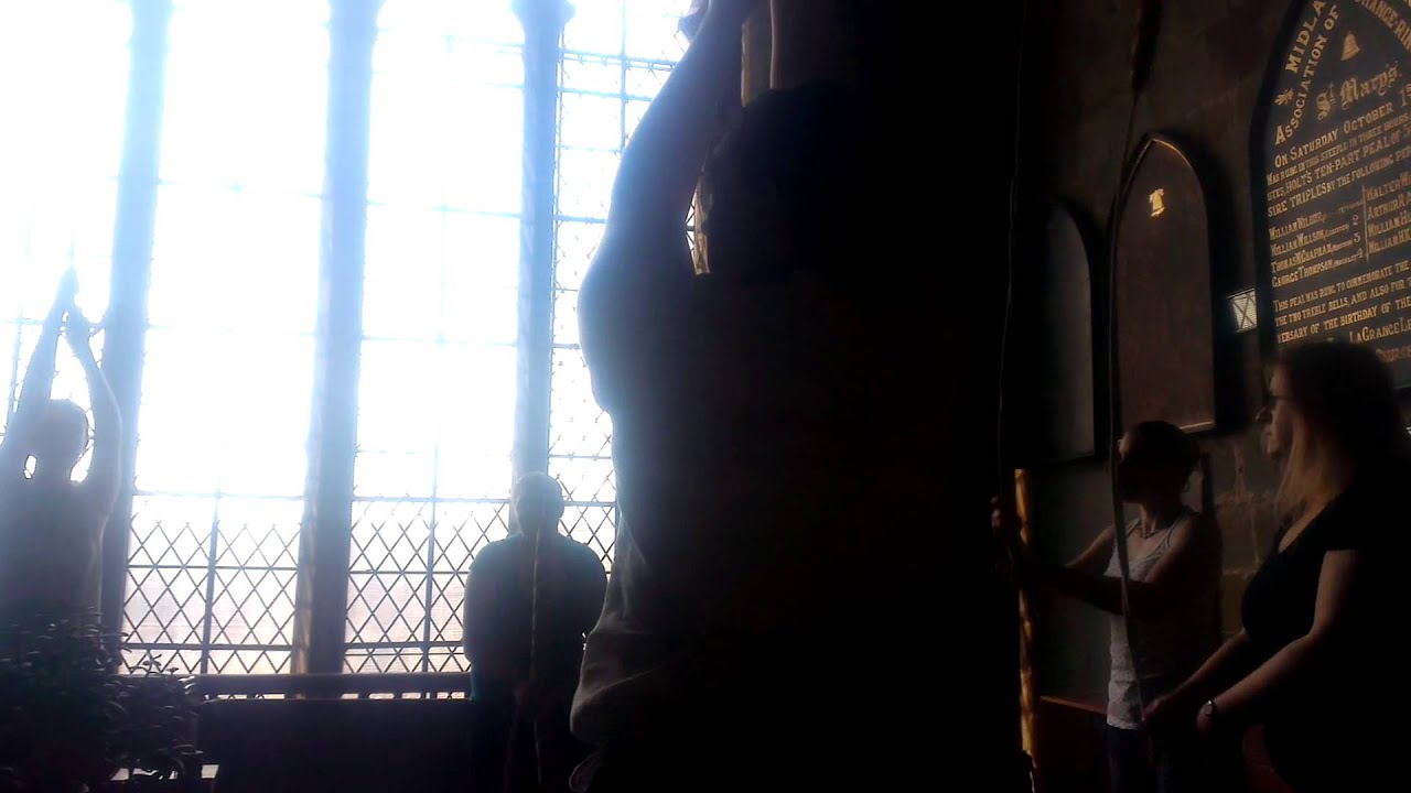 Bell ringing from the Assumption of St Mary the Virgin, Hinckley, Leicestershire