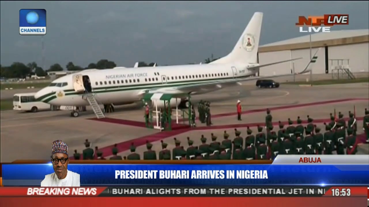 President Buhari Is Received By Officials In Jubilation Pt.1 | President Buhari Returns