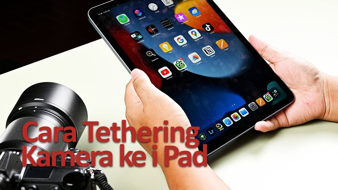 Tutorial : Tethering Mirrorless Camera Ke iPad via USB feat Nikon Z7II