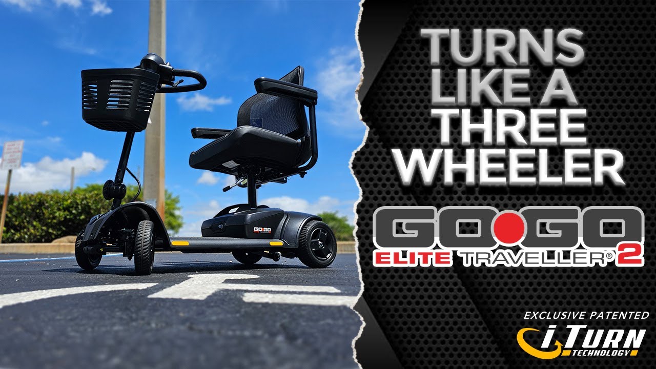 Обзор Pride Mobility Go Go Elite Traveler 2 (SC44E2)