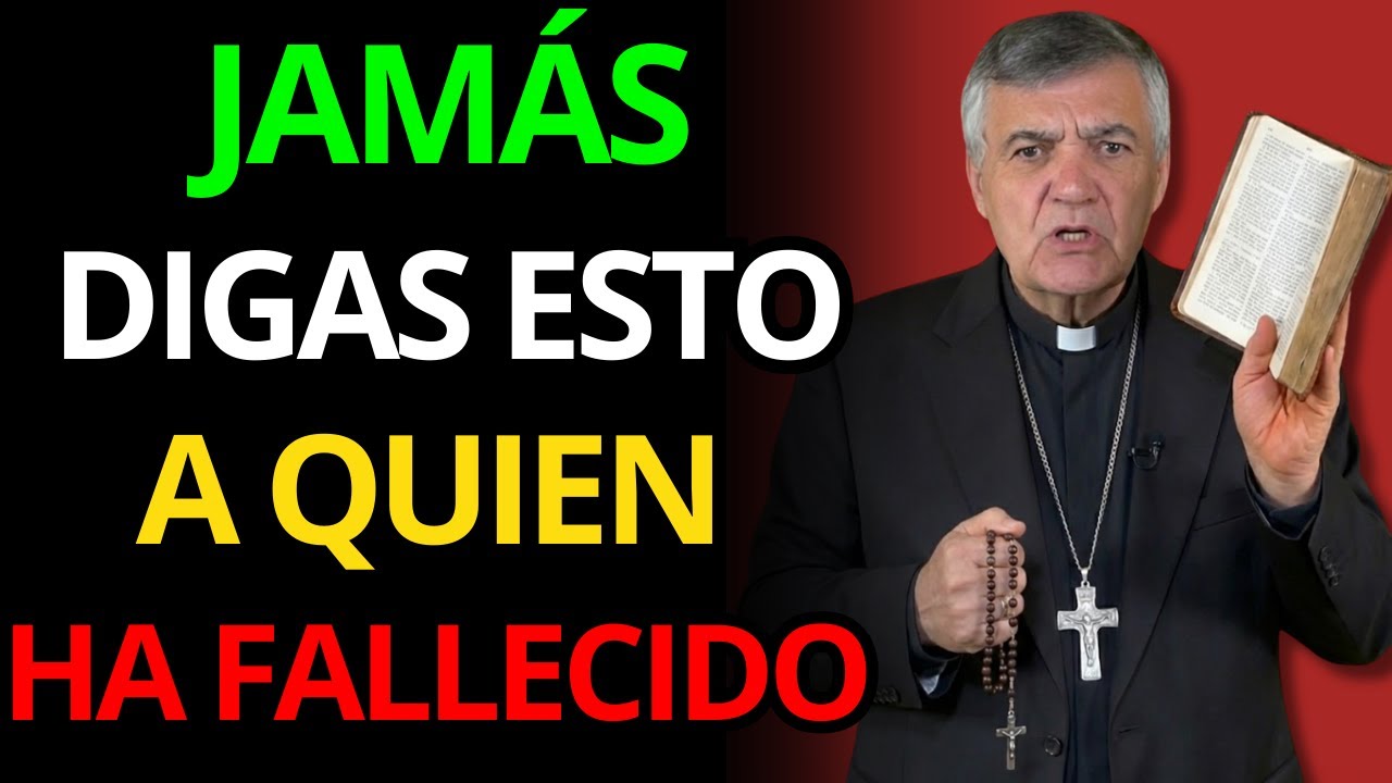 NUNCA DIGAS ESO A QUIENES HAN MUERTO O SUFRIRÁN LAS CONSECUENCIAS | Padre Santiago Martín
