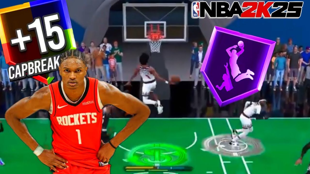 AMEN THOMPSON BUILD + VET 2 CAP BREAKERS is an 2 WAY ATHLETIC MONSTER on NBA 2K25 *finale 