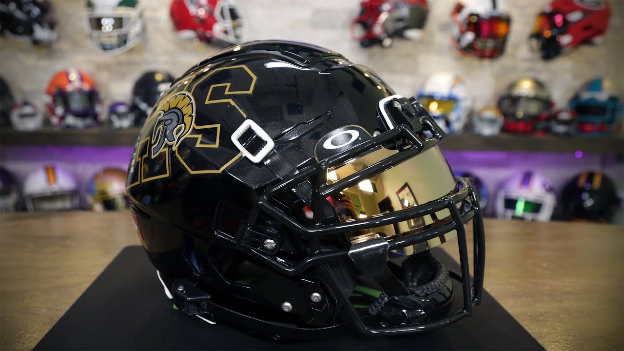 The best looking high school football helmet ever?