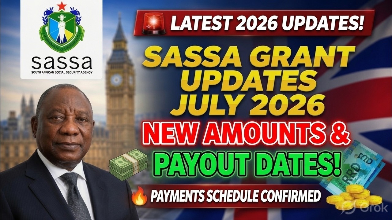 SASSA Grant Updates July 2026: New Amounts & Payout Dates | Official Payment Schedule
