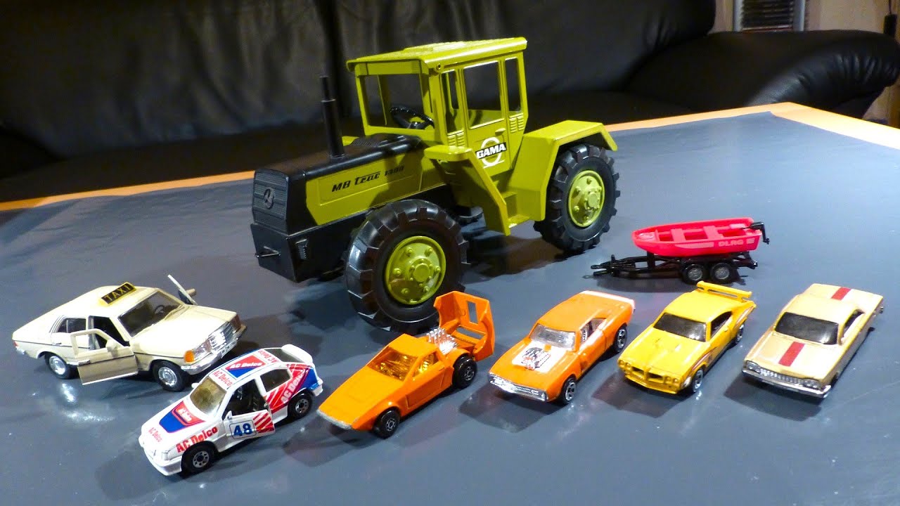 Flohmarkt Funde vom 2.08.25 Welly Matchbox Hot Wheels & Gama MB Trac